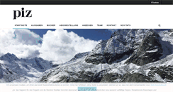Desktop Screenshot of pizmagazin.ch